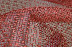 TESSUTO TENDA RETE ROSSA