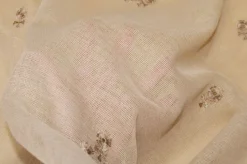 TESSUTO TENDA RICAMATA ECRU
