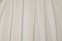 TESSUTO TENDA STROPICCIATA A RIGHE AVORIO