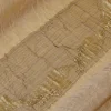 TESSUTO TENDA STROPICCIATO ORO CON APPLICAZIONI