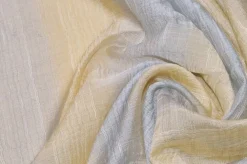 TESSUTO TENDA STROPICCIATO SFUMATO AZZURRO/BEIGE