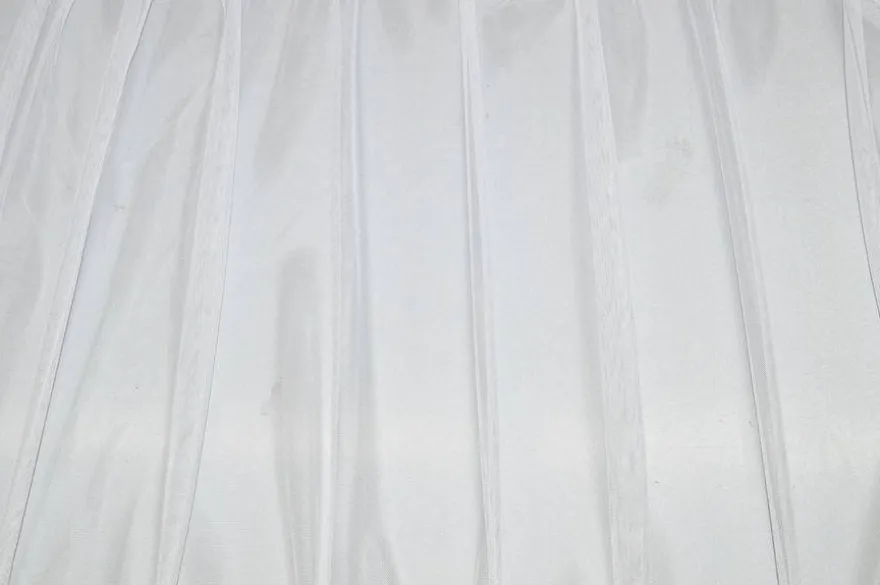 TESSUTO TENDA TULLE COLOR NATURALE CON PIOMBO