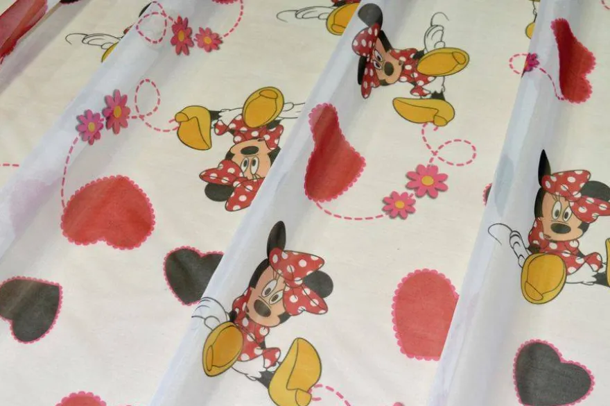 TESSUTO TENDA VELO DISNEY MINNIE