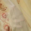 TESSUTO TENDA VELO FANTASIA ORO/BORDEAUX