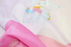 TESSUTO TENDA VELO HELLO KITTY ROSA