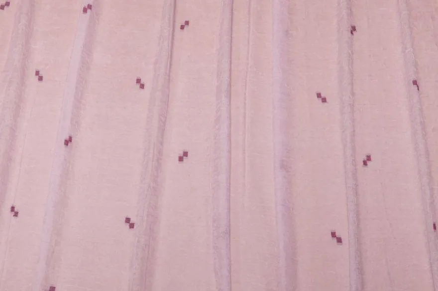 TESSUTO TENDA VELO STROPICCIATO ROSA