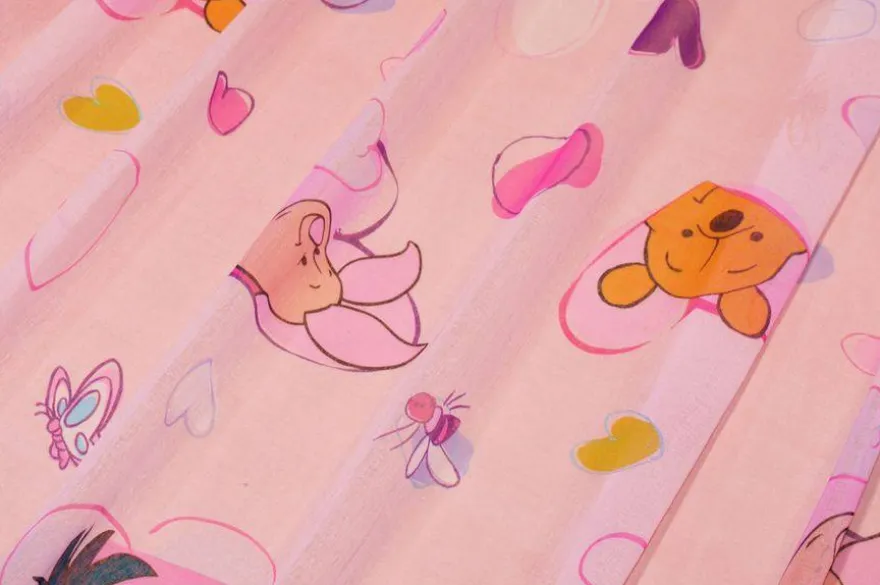 TESSUTO TENDA WINNIE POOH ROSA