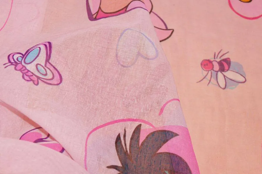 TESSUTO TENDA WINNIE POOH ROSA