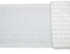 TESSUTO TENDINO BIANCO SCACCO GIALLO BLU