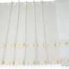 TESSUTO TENDINO CON INCASSI PIZZO FIORELLINO GIALLO