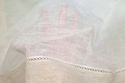 TESSUTO TENDINO NATURALE CON BORDO SABBIA