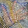 TESSUTO TENDINO ORGANZA CANGIANTE ORO BLU