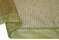 TESSUTO TENDINO ORGANZA VERDE CANGIANTE