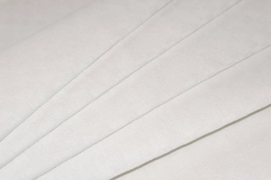 TESSUTO TOVAGLIA DAMINA BIANCO