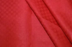 TESSUTO TOVAGLIA DAMINA ROSSA