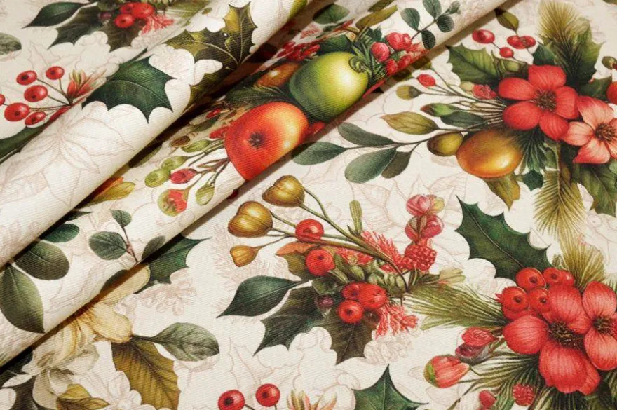 TESSUTO TOVAGLIA PURO COTONE STAMPA DIGITALE PUNGITOPO