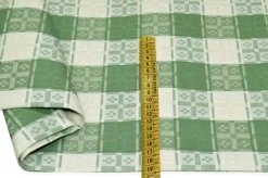 TESSUTO TOVAGLIA PURO COTONE SCACCO ABRUZZESE