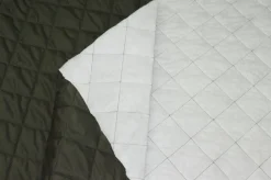 TESSUTO TRAPUNTATO VERDE MILITARE
