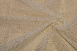 TESSUTO TULLE GLITTER ELASTICIZZATO