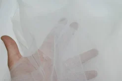 TESSUTO TULLE SPOSA MANO SETA