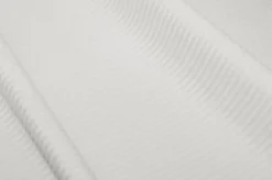 TESSUTO VELLUTO A COSTE 330 RIGHE BIANCO NATURALE