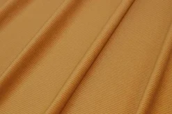 TESSUTO VELLUTO A COSTE 600 RIGHE GIALLO OCRA