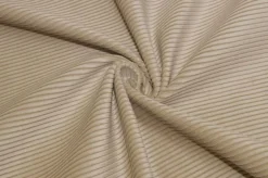 TESSUTO VELLUTO A COSTE 450 RIGHE COLOR SABBIA STREATCH