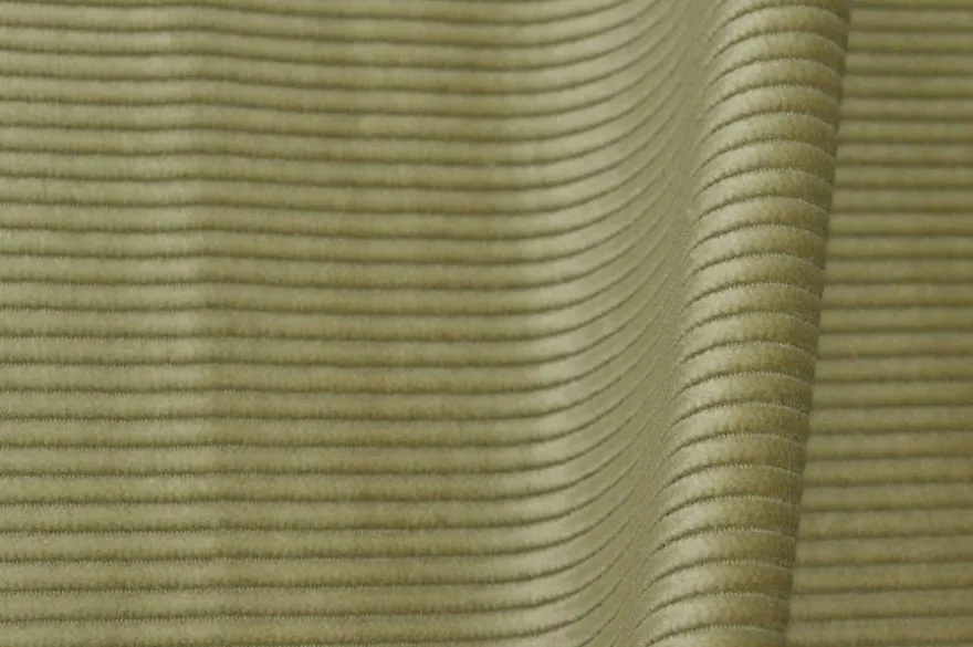 TESSUTO VELLUTO A COSTE 450 RIGHE SALVIA STRETCH