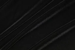 TESSUTO VELLUTO LISCIO IN VISCOSA NERO