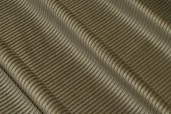 TESSUTO VELLUTO PURO COTONE A COSTE 450 RIGHE VERDE MILITARE