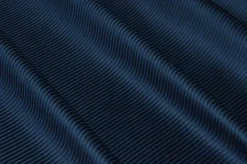 TESSUTO VELLUTO PURO COTONE A COSTE 500 RIGHE BLU