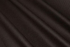 TESSUTO VELLUTO PURO COTONE A COSTE 480 RIGHE MARRONE