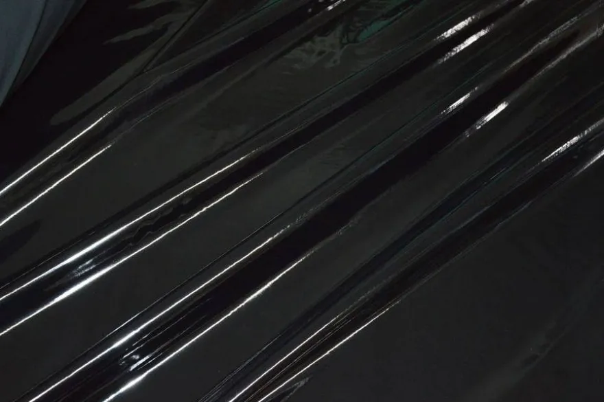 TESSUTO VERNICE BONDAGE NERO