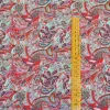 TESSUTO VISCOSA/LINO FANTASIA CASHMERE ROSSO