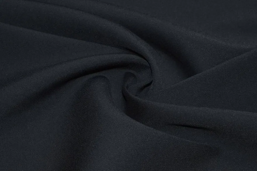 TESSUTO VISCOSA STRETCH NERO
