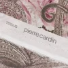 TESSUTO VOILE MISTO SETA DISEGNO CASHMERE ROSA