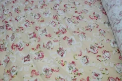 TULLE CON FIORI APPLICATI COLORATI
