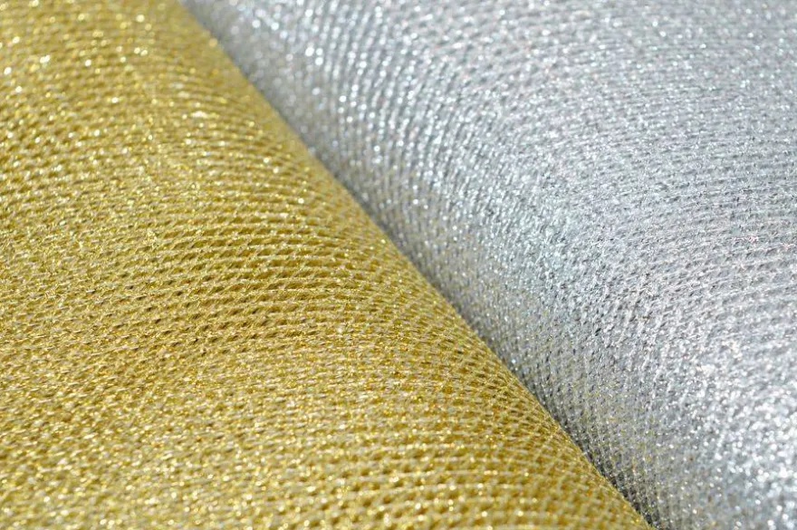 TULLE LUREX ORO/ARGENTO